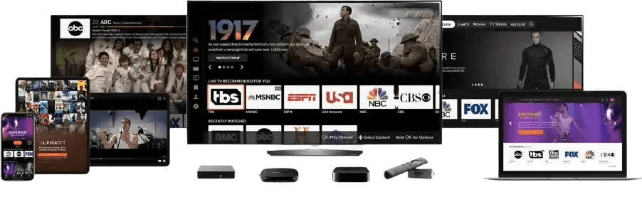 Nexott TV streaming smoothly on Smart TV, laptop, tablet, smartphone and streaming boxes